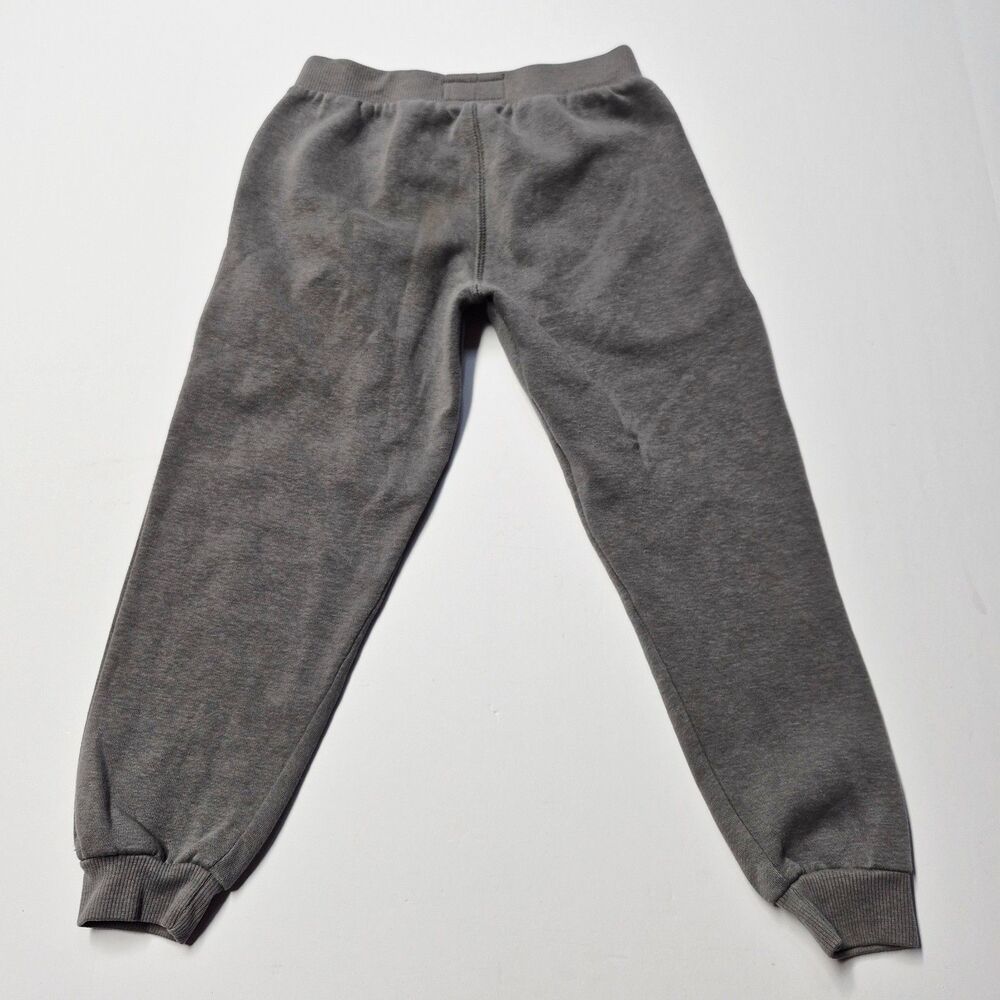 True Religion Kids Jogger Sweatpants Grey Gold Logo Size Small EUC Tapered - Picture 5 of 5